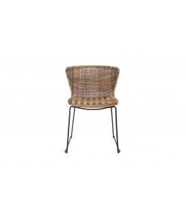 Lot de 2 Chaises Wings Rotin Polyester