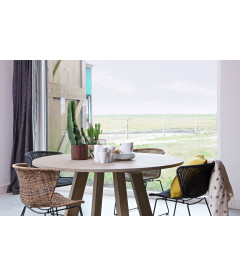 Lot de 2 Chaises Wings Rotin Polyester