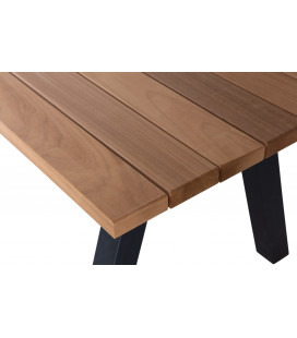 Table à Manger Tablo Aluminium/Bois