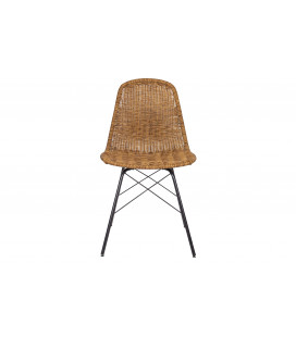 Lot de 2 Chaises Spun Rotin Polyester