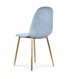 Lot de 2 Chaises Josef Gulde Velours Cobalt Lot de 2 Chaises Josef Gulde Velours Cobalt