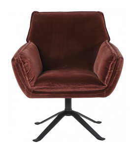 Fauteuil Coventry Lie de Vin