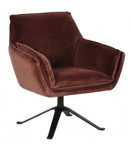 Fauteuil Coventry Lie de Vin 