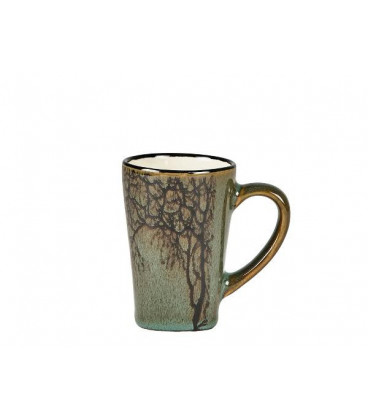 Set de 4 Tasses Expresso Vert Motif Arbre