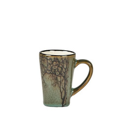 Set de 4 Tasses Expresso Vert Motif Arbre Set de 4 Tasses Expresso Vert Motif Arbre