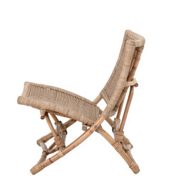 Fauteuil Baz Naturel Rotin