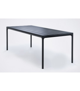 Table Four Noir 210cm Outdoor
