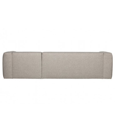 Canapé d'Angle Droit Bean en Tissu Gris ClairWOOOD by De Eekhoorn