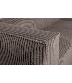 Canapé d'Angle Droit Bean Côtelé MarronWOOOD by De Eekhoorn Canapé d'Angle Droit Bean Côtelé MarronWOOOD by De Eekhoorn