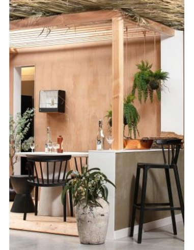 Chaise Bliss Noir OutdoorWOOOD by De Eekhoorn