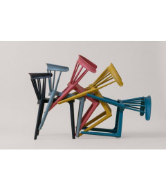 Chaise Bliss Noir OutdoorWOOOD by De Eekhoorn Chaise Bliss Noir OutdoorWOOOD by De Eekhoorn