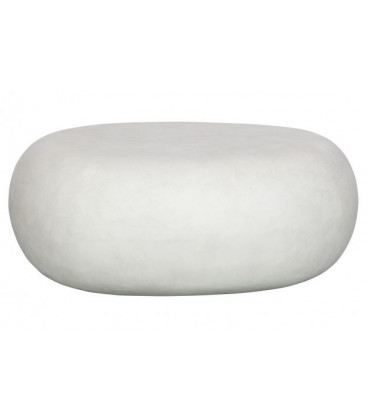 Table Basse Pebble Blanc 65cm Outdoor