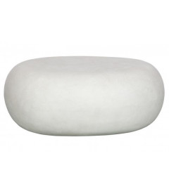 Table Basse Pebble Blanc 65cm OutdoorWOOOD by De Eekhoorn Table Basse Pebble Blanc 65cm OutdoorWOOOD by De Eekhoorn