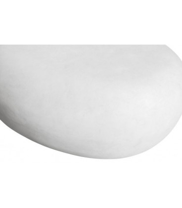 Table Basse Pebble Blanc 50cm OutdoorWOOOD by De Eekhoorn
