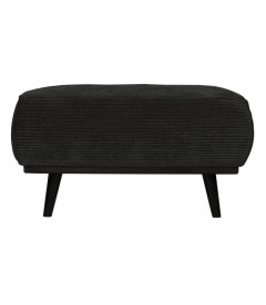 Pouf Large Statement Côtelé AnthraciteWOOOD by De Eekhoorn