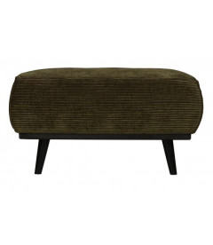 Pouf Large Statement Côtelé Vert ChaudWOOOD by De Eekhoorn Pouf Large Statement Côtelé Vert ChaudWOOOD by De Eekhoorn