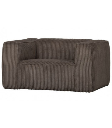 Fauteuil Bean Côtelé MarronWOOOD by De Eekhoorn