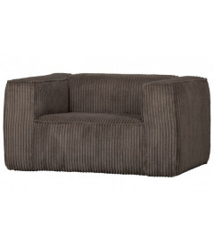 Fauteuil Bean Côtelé MarronWOOOD by De Eekhoorn Fauteuil Bean Côtelé MarronWOOOD by De Eekhoorn