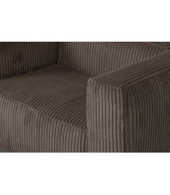 Fauteuil Bean Côtelé MarronWOOOD by De Eekhoorn Fauteuil Bean Côtelé MarronWOOOD by De Eekhoorn