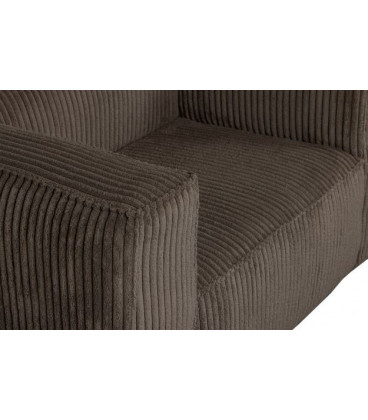 Fauteuil Bean Côtelé MarronWOOOD by De Eekhoorn