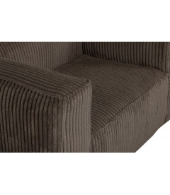 Fauteuil Bean Côtelé MarronWOOOD by De Eekhoorn Fauteuil Bean Côtelé MarronWOOOD by De Eekhoorn