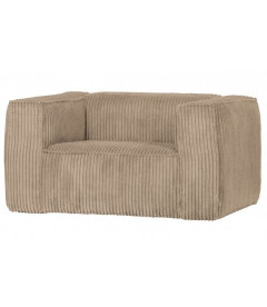 Fauteuil Bean Côtelé TravertinWOOOD by De Eekhoorn Fauteuil Bean Côtelé TravertinWOOOD by De Eekhoorn