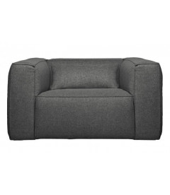Fauteuil Bean Tissu Gris MoyenWOOOD by De Eekhoorn Fauteuil Bean Tissu Gris MoyenWOOOD by De Eekhoorn