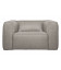 Fauteuil Bean Tissu Gris Clair
