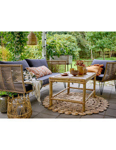 Tapis Sacha Jute Ø120 cm 2