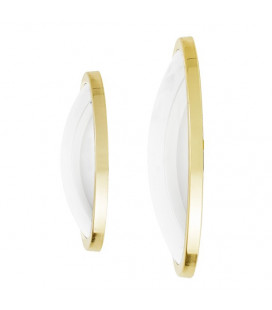 Set de 2 Miroirs Sorcière Kawar Gold 