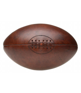 Ballon Décoratif de Rugby Vintage