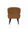 Fauteuil Sara Côtelé Miel