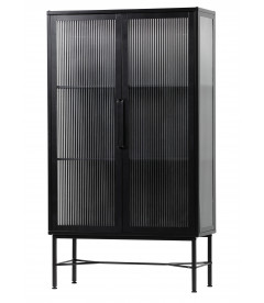 Vitrine Zion Métal Noir