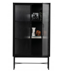 Vitrine Zion Métal Noir