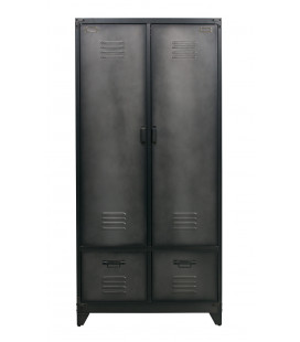 Vestiaire Locker Acier Noir