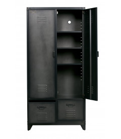 Vestiaire Locker Acier Noir