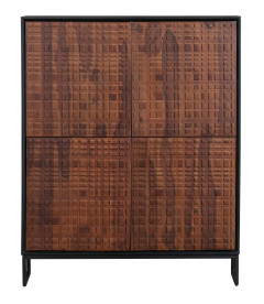 Armoire Nuts 4 Portes Bois de Sesham
