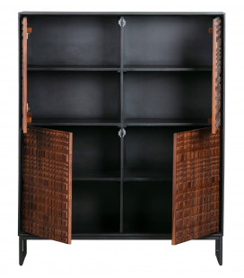 Armoire Nuts 4 Portes Bois de Sesham