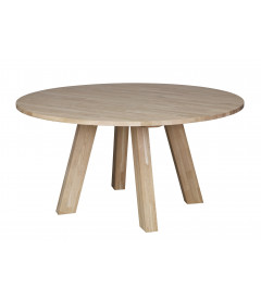 Table à Manger Rhonda Ø150cm en ChêneWOOOD by De Eekhoorn