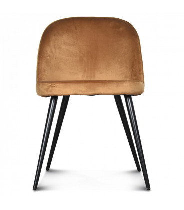 Chaise Ingrid Terre de Sienne