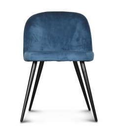 Chaise Ingrid Bleu Canard Chaise Ingrid Bleu Canard