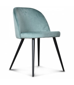 Chaise Ingrid Bleu Vert Artic