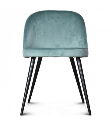 Chaise Ingrid Bleu Vert Artic