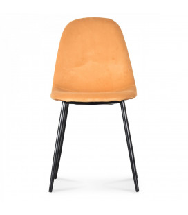 Chaise Josef Black Velours Indie 2