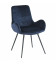 Chaise Rizzo Bleu Nuit Unie