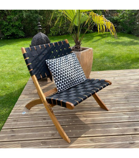 Fauteuil Goa Noir Outdoor