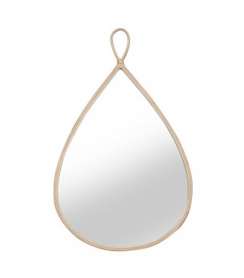 Miroir Trinita Rotin Naturel