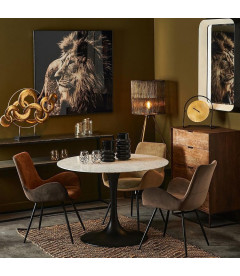 Chaise Rizzo Taupe Chaise Rizzo Taupe