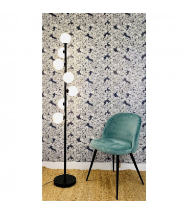 Chaise Ingrid Bleu Vert Artic