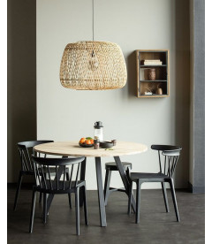 Chaise Bliss Noir OutdoorWOOOD by De Eekhoorn Chaise Bliss Noir OutdoorWOOOD by De Eekhoorn